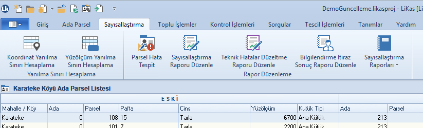 LiKas 10 [Lider Kadastro Güncelleme, İyileştirme ve Sayısallaştırma]